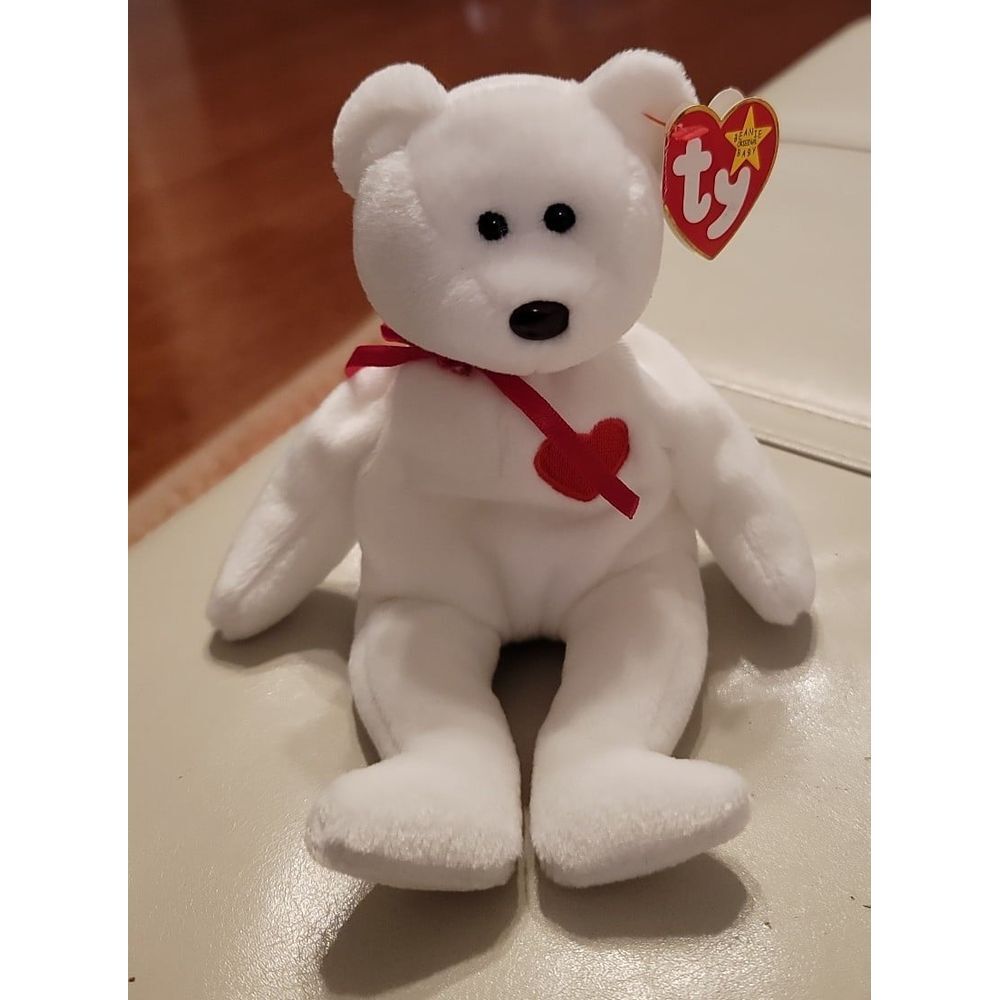 Ty Beanie Babies VALENTINO The Bear 1993